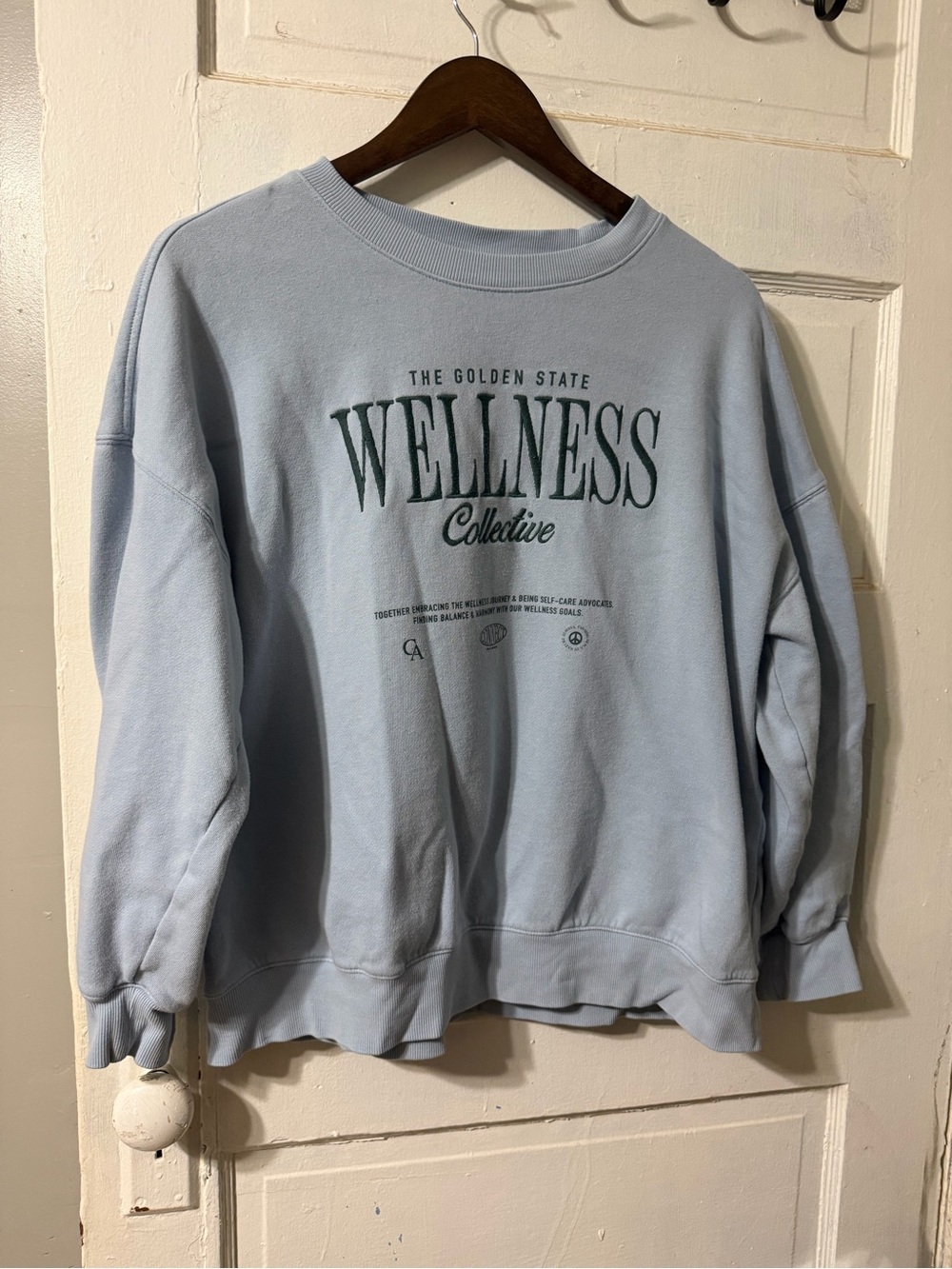 Old Navy So Comfy Oversized Tunic Sweatshirt Blue Medium